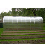 Arkveida siltumnīca KLASIKA 18, 4 mm segums