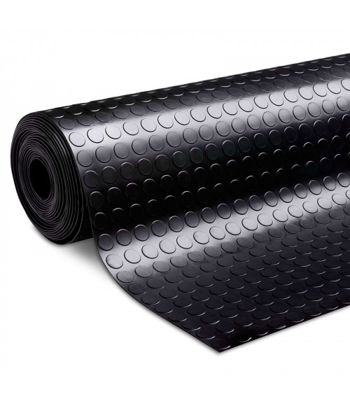 Gumijas paklājs ar ripulīšiem (3x1500 mm)