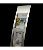 Novietojams alumīnija kompozīta statīvs (3 x A4)