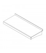 Plauktiņš eirosienai (300x120 mm)