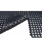 Gumijas paklājiņš, savienojams (12x914x914 mm)