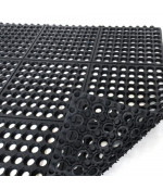 Gumijas paklājiņš, savienojams (12x914x914 mm)