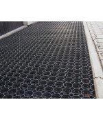 Zāliena režģis (39x500x500 mm) zaļš