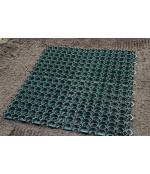 Zāliena režģis (49x500x500 mm) zaļš