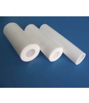 PTFE fluoroplasta bukse (100x80x250 mm) balts