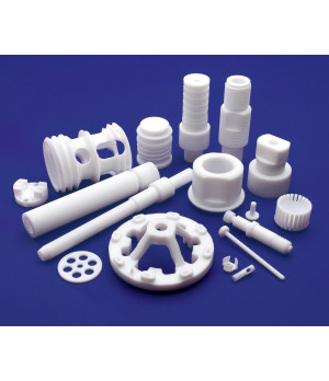 PTFE fluoroplasta bukse (100x80x250 mm) balts