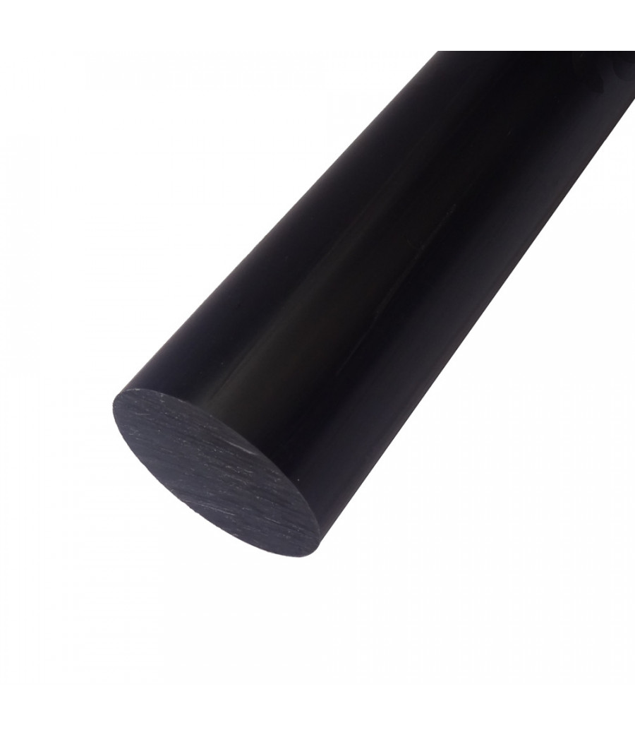 PA6-G poliamīds (20x1000 mm) melns Sustamid 6 G