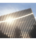 Šūnu polikarbonāts 10mm (10x2100x4000 mm), bronza Plaskolite (1.7)