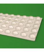 Pašlīpoši silikona paliktņi 11.5 x 3 mm - caurspīdīgi (20 gab)