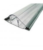 Polikarbonāta savienojumu sistēma H (6-10 mmx3.5 m / 7 m) ar starplikām