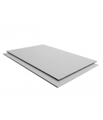 Alumīnija kompozīta plāksne Light 3x1500x4050 mm, balta