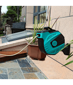 Laistīšanas sistēma ar automātisko spoli un 13 mm x 20 m PVC šļūteni