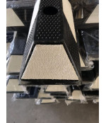 Gumijas atdures barjera, 180 cm