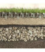 Zāliena režģis 39x500x500 mm zaļš (bezšķiras - dažādu toņu)