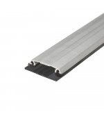 Augšējais alumīnija piespiežamais profils (8.5x60x3000 mm) ar starplikām