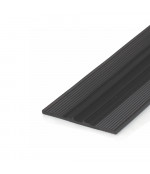 Augšējais alumīnija piespiežamais profils (8.5x60x6000 mm) anodēts ar starplikām