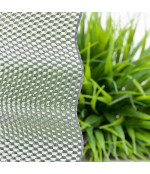 Profilētā polikarbonāta loksne DIAMOND, pelēka 2.6x1045 mm