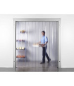 PVC sloksne, līdzena (200mm x 2mm) matēta 