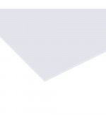 PMMA organiskā stikla loksne (3x2050x4000 mm) balta R7065