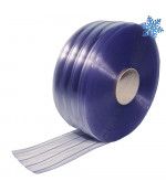PVC sloksne EXTRUFLEX, rievota (200mm x 2mm) salizturīga