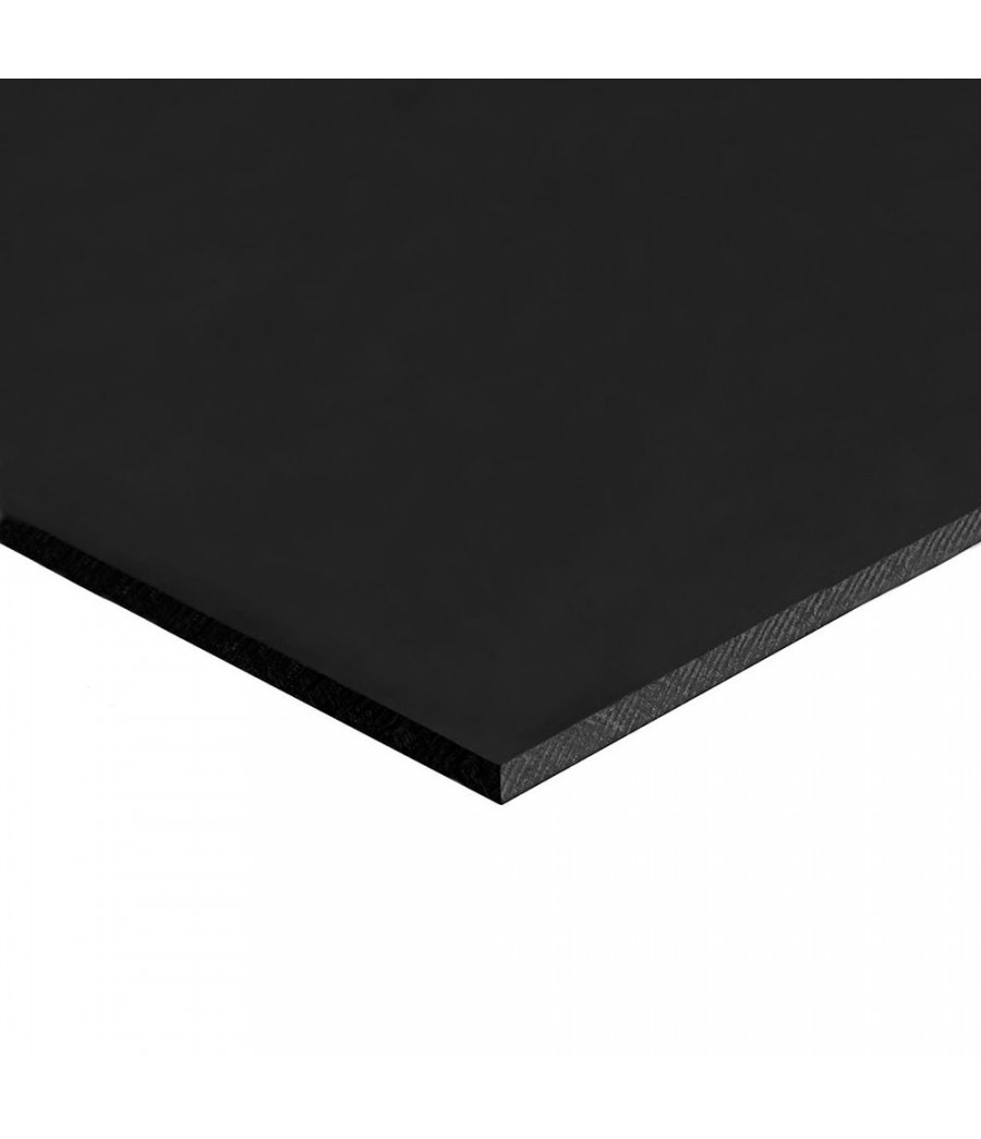 POM poliacetāls (12x1000x2000 mm) melns Sustarin C