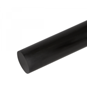 POM poliacetāls (32x1000 mm) melns Sustarin C