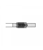 Blīve Dimerflex ST40 DN20 60x44x34x28x4.8/3 mm (PN10/40)
