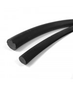 Apaļš MBS gumijas profils 4 mm