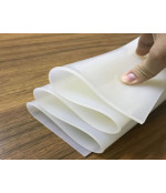 Silikona gumija (12x1200 mm) caurspīdīga (K)