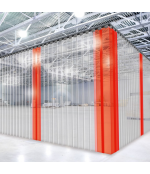 PVC sloksne, līdzena (200mm x 2mm) sarkana