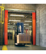 PVC sloksne, līdzena (200mmx2mm) sarkana