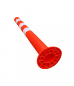 Lokans brīdinājuma stabiņš, oranžs 755 mm