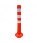 Lokans brīdinājuma stabiņš, oranžs 755 mm
