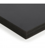 PVC uzputots (3x2050x3050mm) Foamalux, melns
