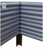 Paaugstinātā dārza dobe KLASIKA Woodlook (1500x750x300 mm), brūna