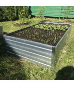 Paaugstinātā dārza dobe KLASIKA GARDEN (1500x750x300 mm) cinkota