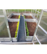 Paaugstinātā dārza dobe KLASIKA GARDEN (1500x750x300 mm) cinkota