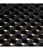 Gumijas paklājiņš, savienojams (12x914x914 mm)