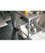 Gumijas paklājiņš, savienojams (12x914x914 mm)