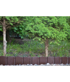 Plastmasas barjera (785x105 mm) brūna