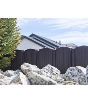 Plastmasas barjera (785x105 mm) brūna