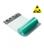 Antistatiskā PVC sloksne EXTRUFLEX, līdzena (200mm x 2mm)