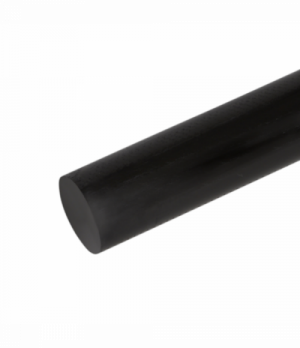 POM poliacetāls 120x1000 mm melns