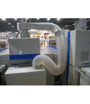 Šļūtene PU ar metāla spirāli Norres PROTAPE PUR Ø180 mm