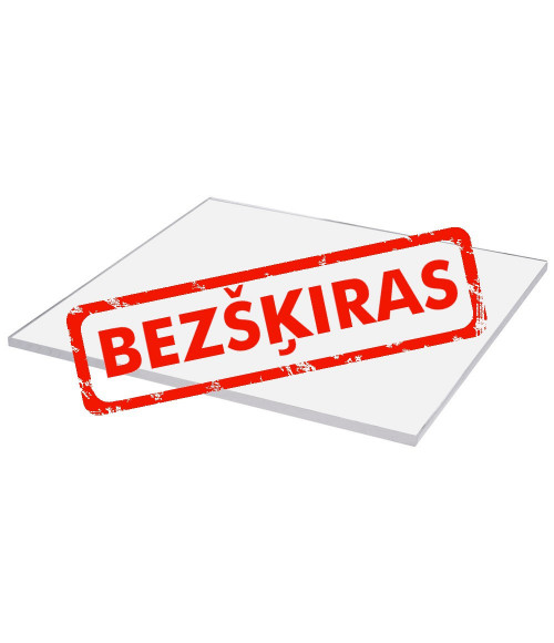 Poliesteris A-PET 1x440x2050 mm caurspīdīgs, antireflex (bezšķira)