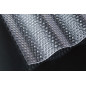 Profilētā polikarbonāta loksne DIAMOND, pelēka 2.6x1045 mm