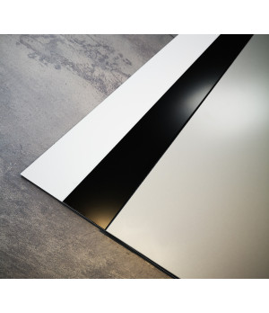 Alumīnija kompozīta plāksne 3x1220x3100 mm, balts