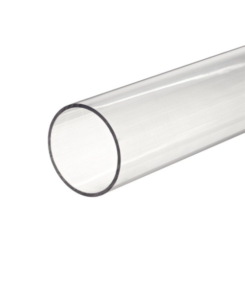 PMMA org.stikla caurule (50x44x2050 mm), caurspīdīga