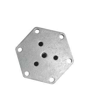 Pamatu skrūvpālis M 68x1400 mm M12 HDG