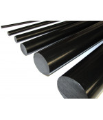 PA6-G poliamīda (95x1000 mm) melns Sustamid 6 G